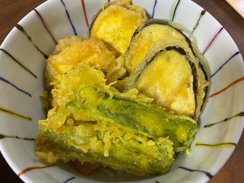 天ぷらが余ったら☆めんつゆで簡単天丼！